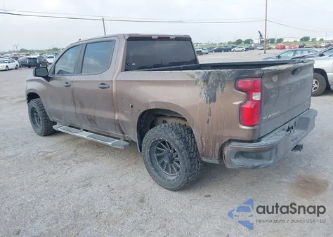 2019 Chevrolet Silverado 1500 Custom z USA, uszkodzony, nr VIN 3GCPWBEH3KG230623